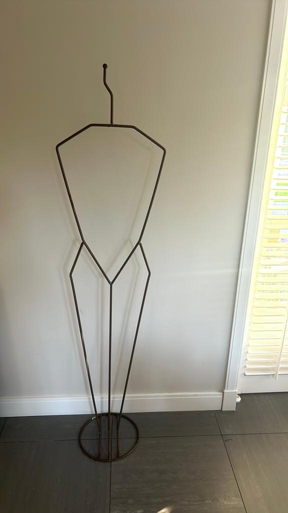 Abstract roestig beeld 180cm, Ophalen, Zo goed als nieuw, Dier