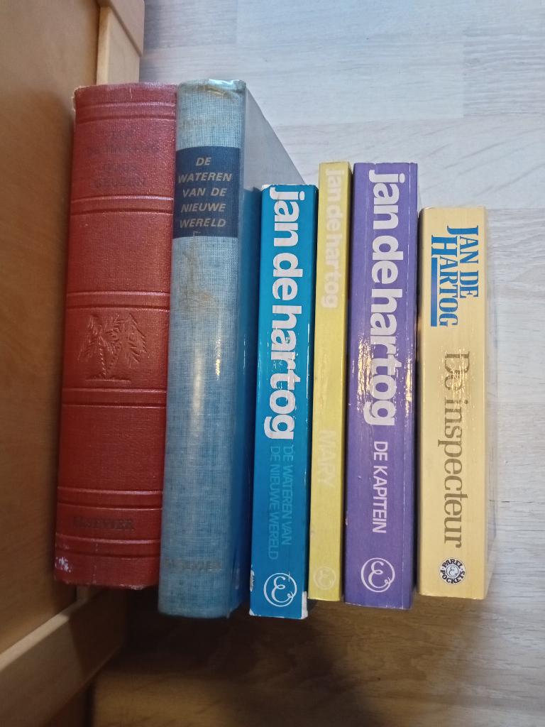 JAN DE HARTOG boeken (5 verschillende titels), Ophalen of Verzenden, Gelezen, Jan de Hartog