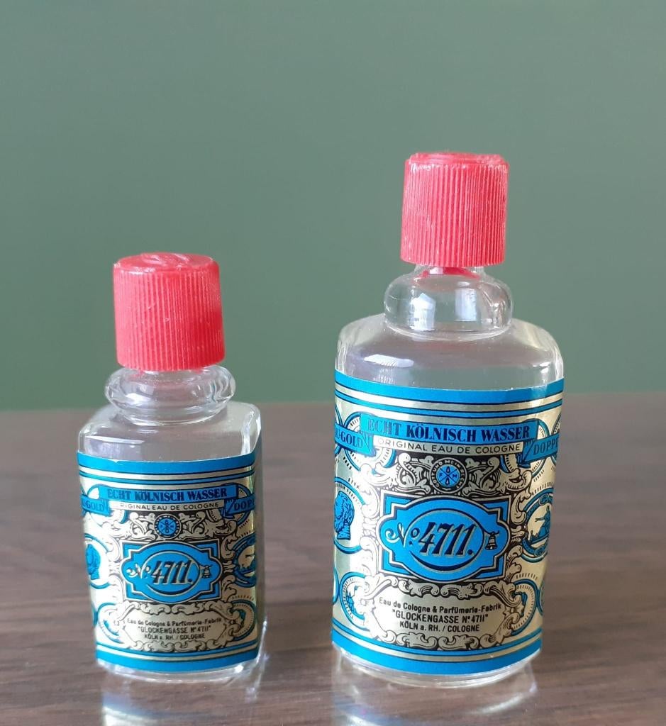 4711 Miniaturen, Verzamelen, Parfumverzamelingen, Ophalen of Verzenden, Zo goed als nieuw, Miniatuur