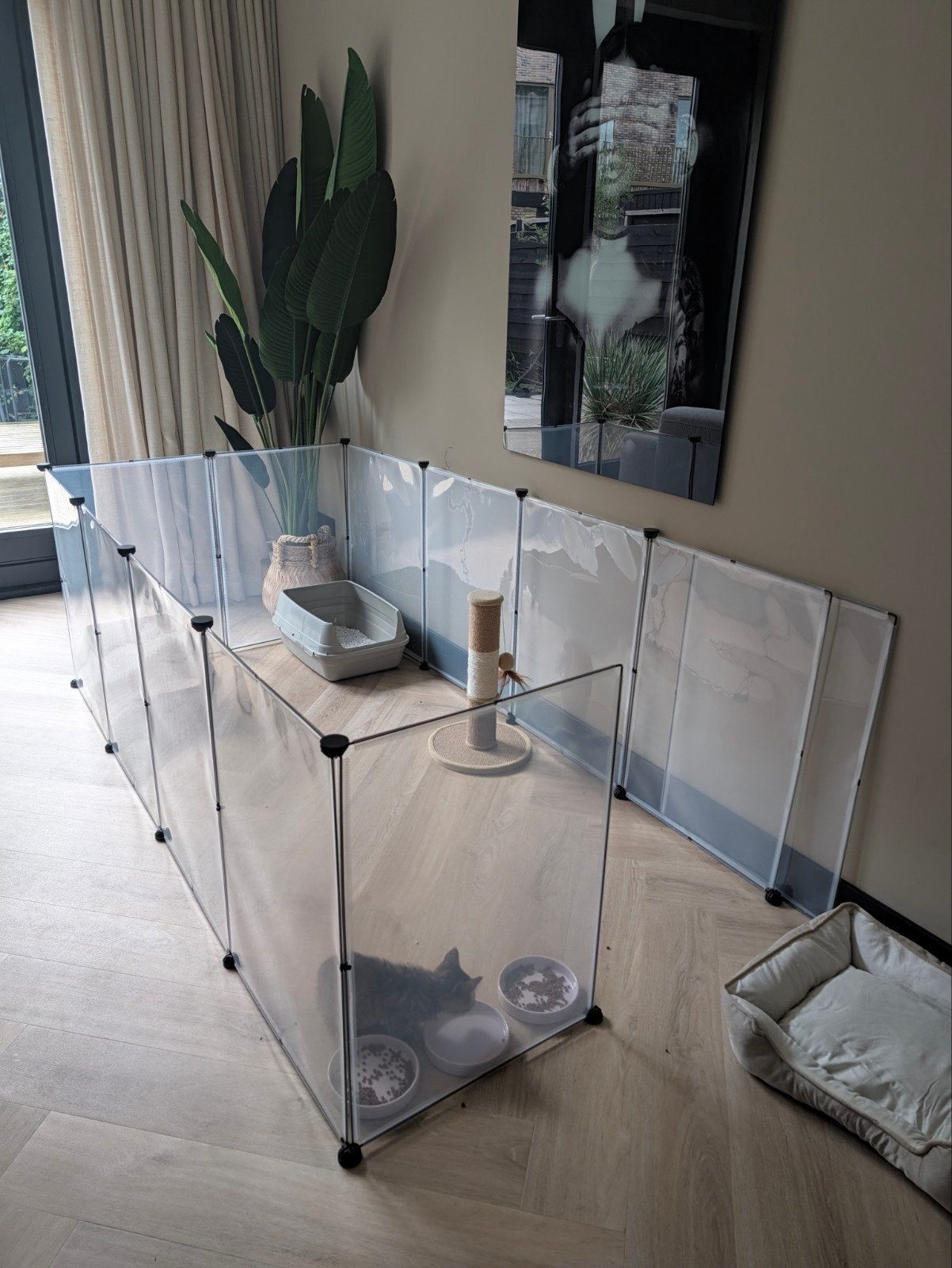 EUGAD Vrije-loopren voor konijnen, cavia‘s of kittens, Dieren en Toebehoren, Kooi, 110 cm of meer, 60 tot 90 cm, Ophalen of Verzenden