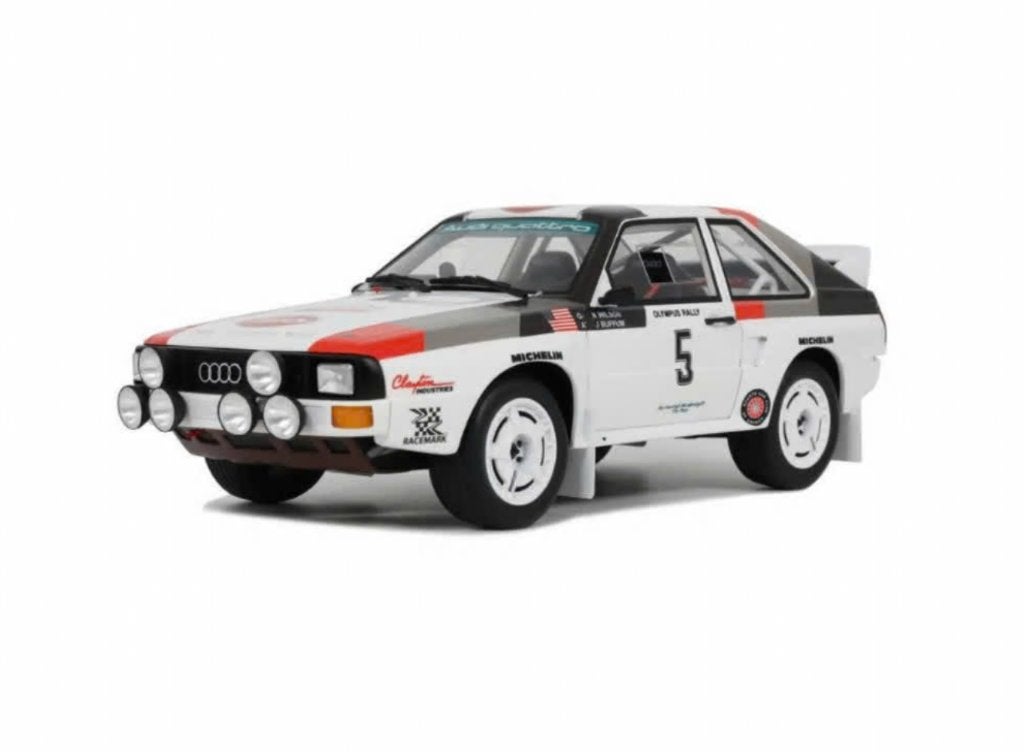 Audi Sport quattro Olympus Rally '86 OTTO MOBILE 1/18 OT1159, Verzenden, Nieuw, Auto, OttOMobile