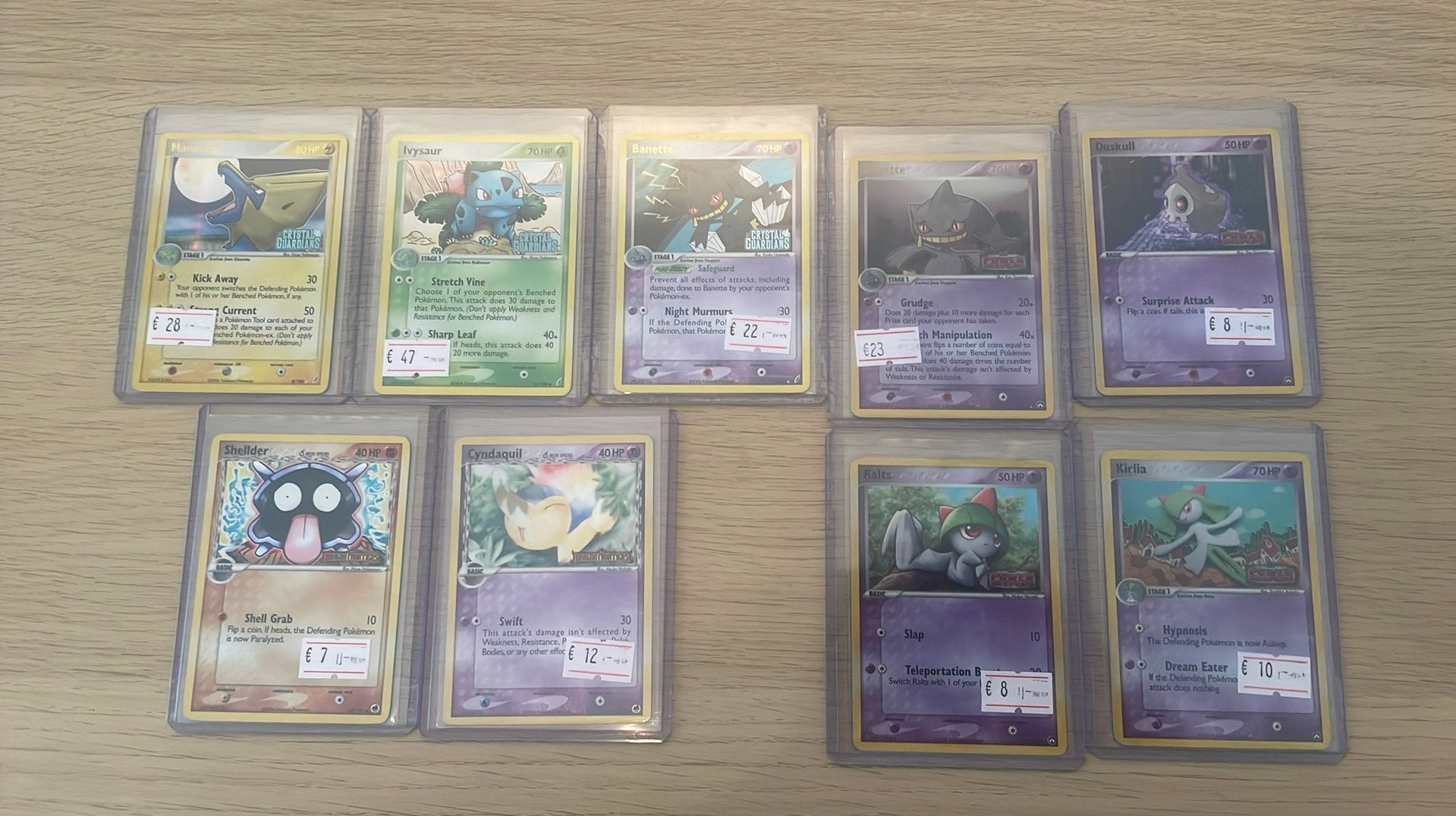 Reverse Holo’s van de oude ex era!, Ophalen of Verzenden, Zo goed als nieuw