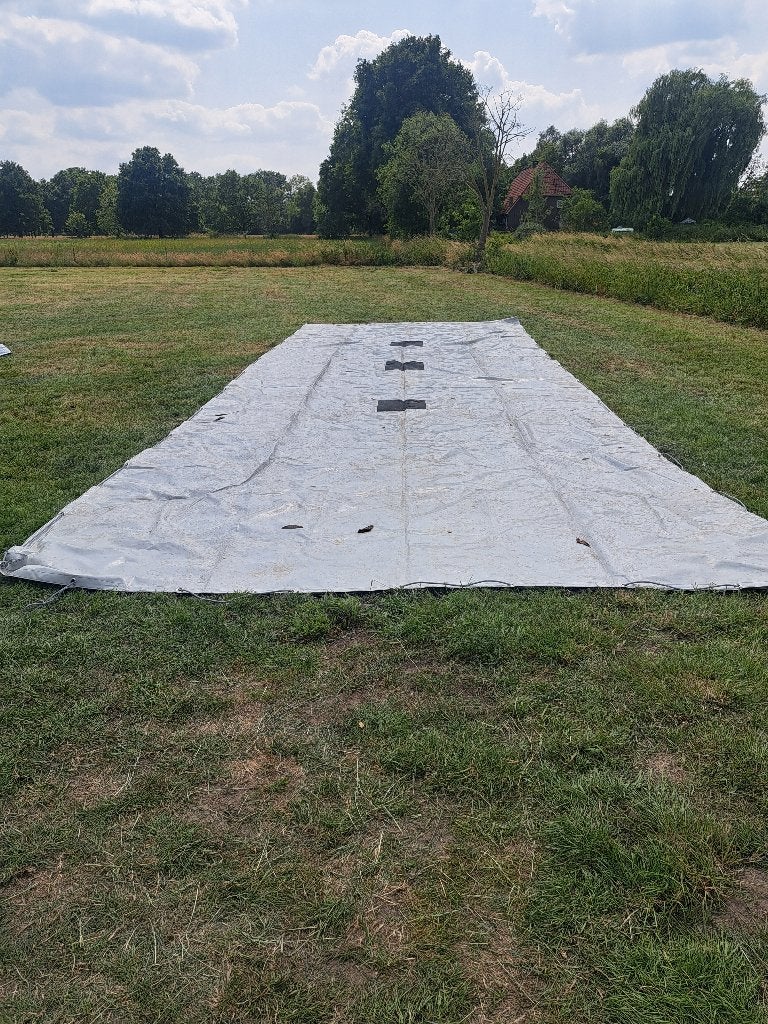 zwembad  winterafdekzeil, Ophalen, Afdekzeil
