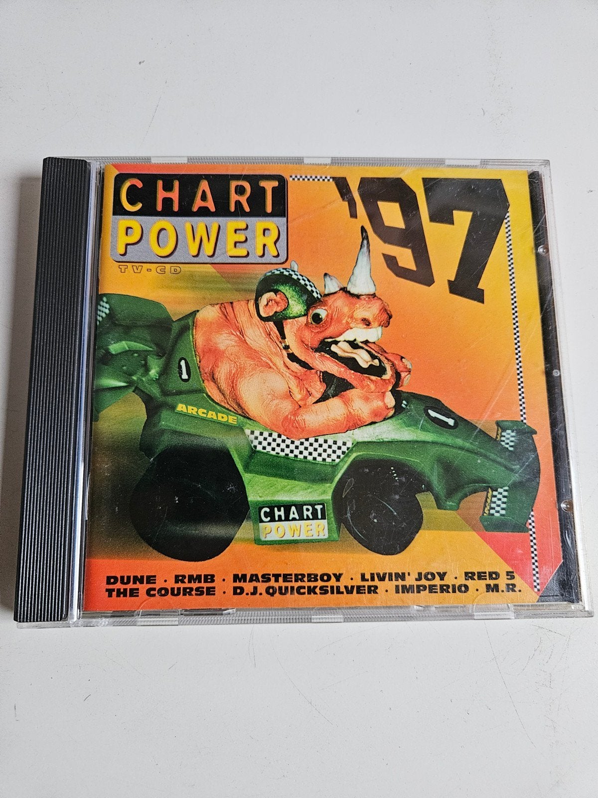 Chart Power '97 - Dance/House/Techno CD, Dance, Ophalen of Verzenden, Zo goed als nieuw, Verzamelalbum