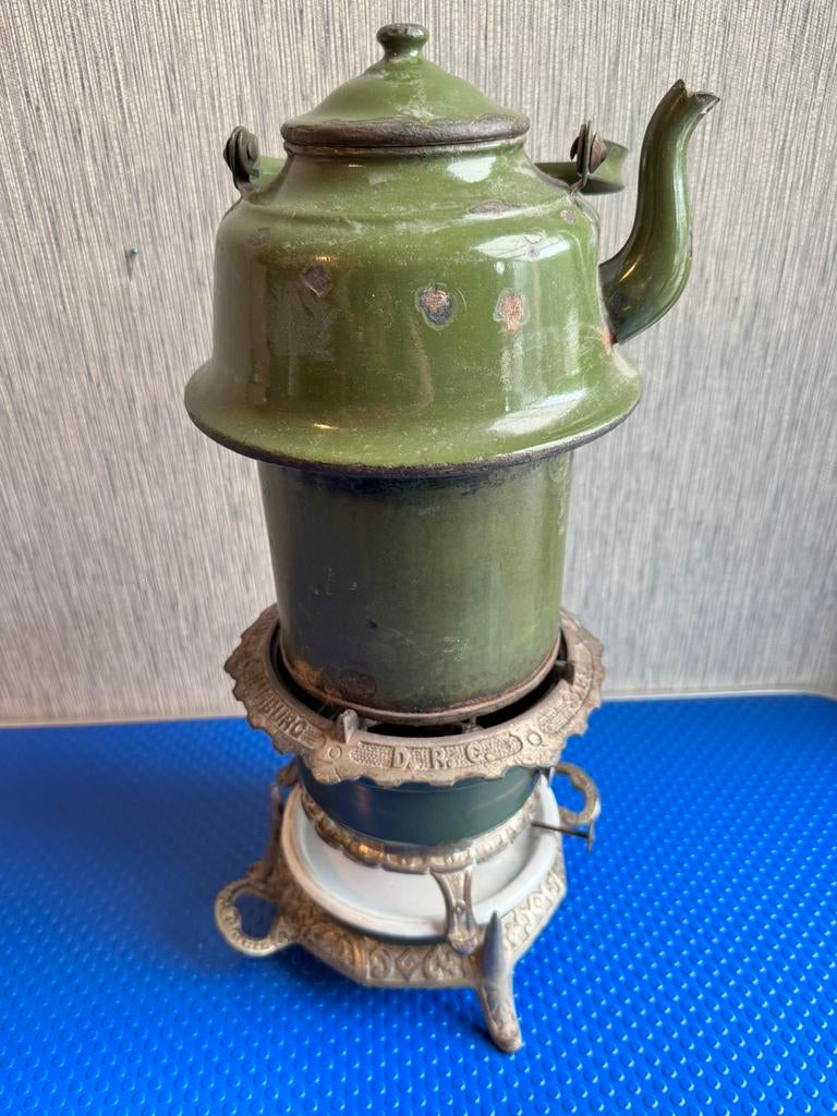 Antiek Georg Haller Petroleumstel, Compleet., Antiek en Kunst, Antiek | Keukenbenodigdheden, Ophalen of Verzenden