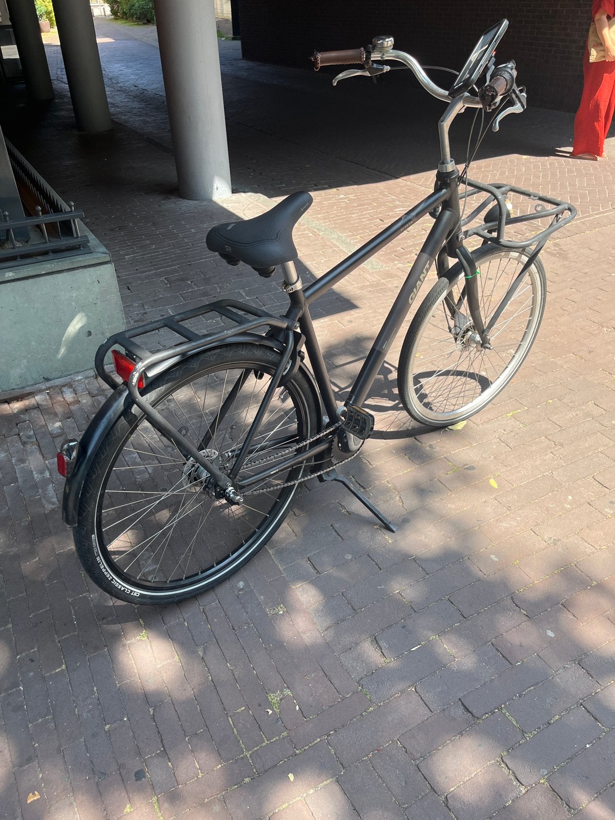 Giant Stadsfiets met 3 versnellingen en bagagedragers, Ophalen, Terugtraprem, Versnellingen, Giant