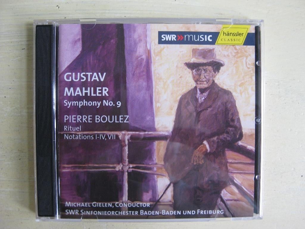 Mahler Symph. no. 9: SWR Sinfonieorchester, Michael Gielen, Ophalen of Verzenden, Romantiek, Zo goed als nieuw, Orkest of Ballet