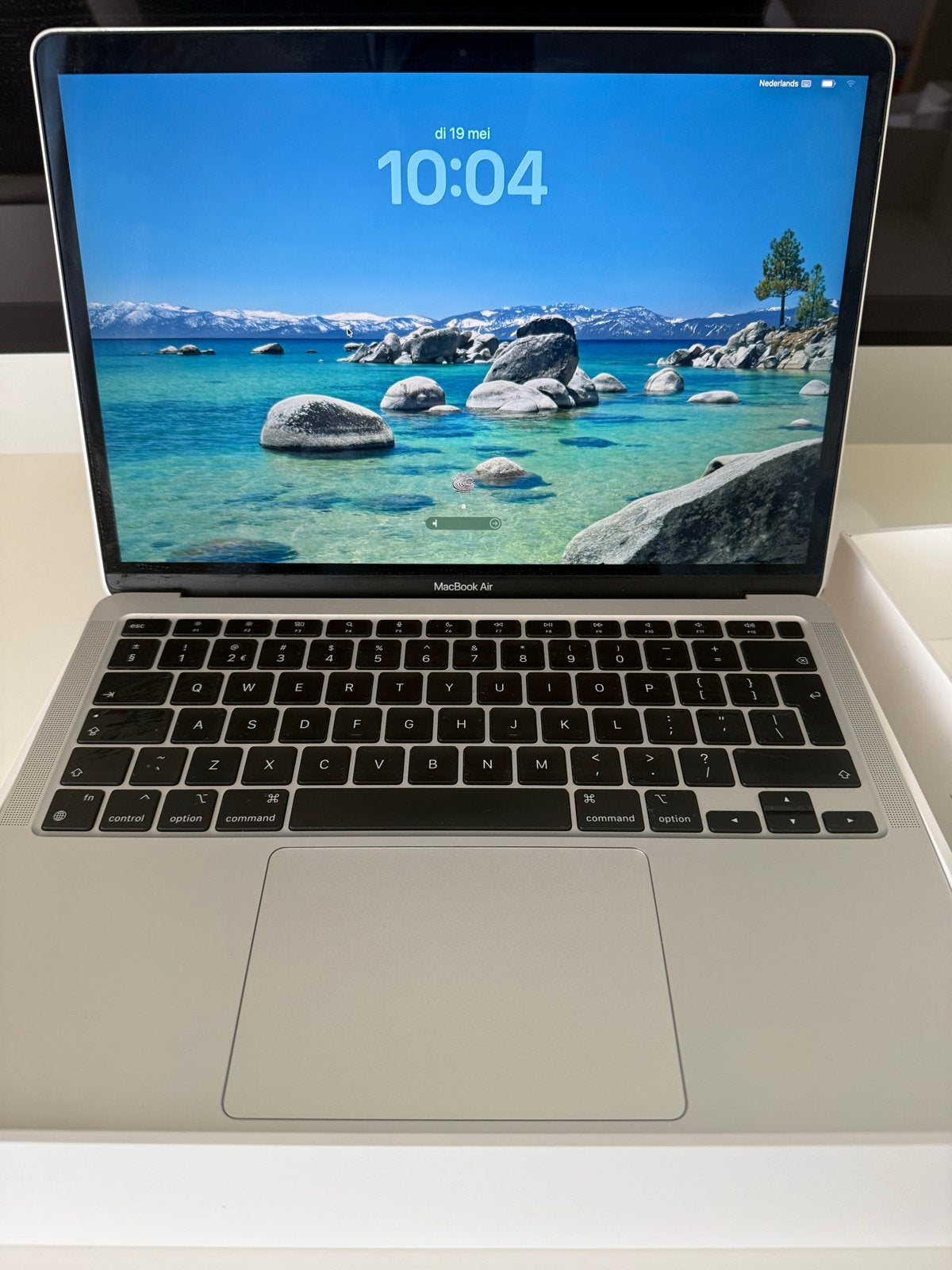 MacBook Air M1 2020 8GB 256GB SSD inclusief doos, Ophalen