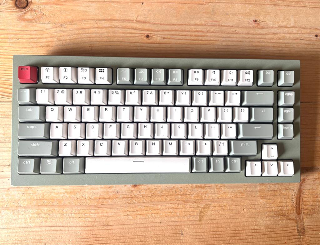 Keychron Q1 QMK Keyboard + Switches & Acoustic Upgrade Kit, Computers en Software, Toetsenborden, Keychron, Gaming toetsenbord