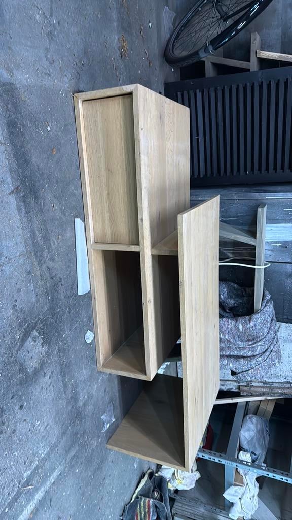 Salontafel, Huis en Inrichting, Tafels | Salontafels, 100 tot 150 cm, Zo goed als nieuw, Minder dan 50 cm, Rechthoekig