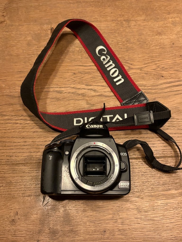 Canon EOS 400D body - defect, Audio, Tv en Foto, Fotocamera's Digitaal, Spiegelreflex, Canon, Ophalen of Verzenden, Niet werkend