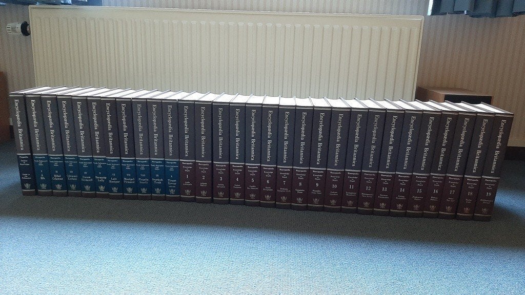Encyclopedie Britannica 30 volumes, Ophalen, Complete serie, Zo goed als nieuw, Algemeen