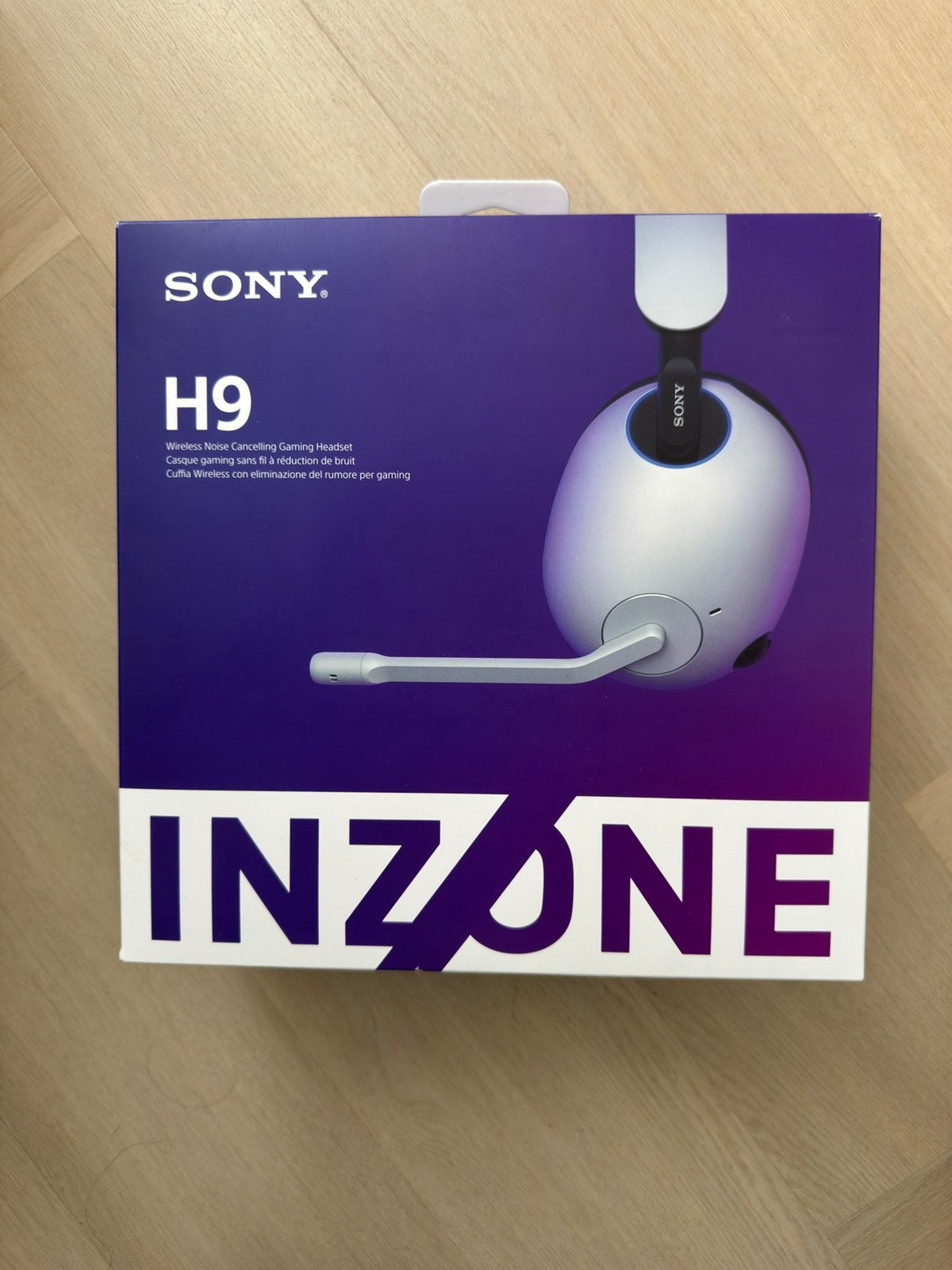 Sony Inzone H9 gaming headset voor PS5 met doos, Ophalen, Zo goed als nieuw, PlayStation 5, Draadloos