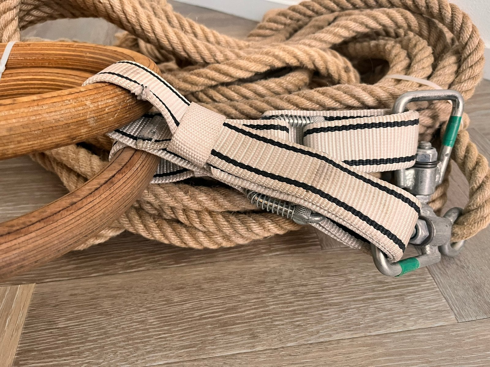 Vintage turnringen, Sport en Fitness, Maat 36 t/m 42, Ophalen of Verzenden, Zo goed als nieuw, Materiaal
