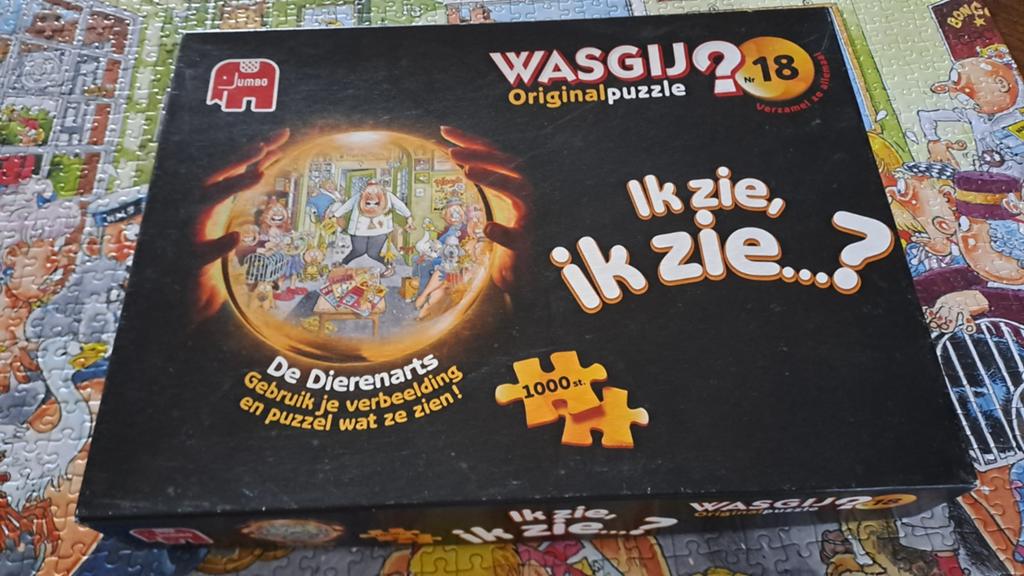 Wasgij puzzel de dierenarts, Ophalen of Verzenden, 500 t/m 1500 stukjes, Zo goed als nieuw, Legpuzzel