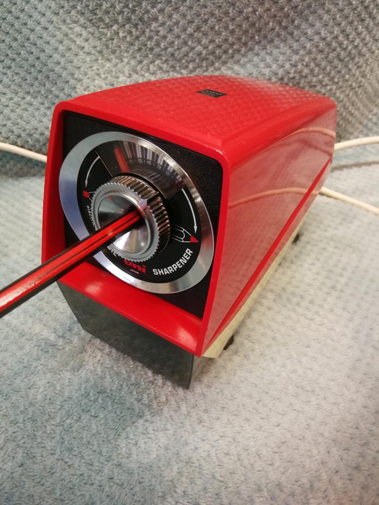 Vintage Mitsubishi Uni elektrische puntenslijper i.z.g.s., Ophalen, Gebruikt, Overige typen