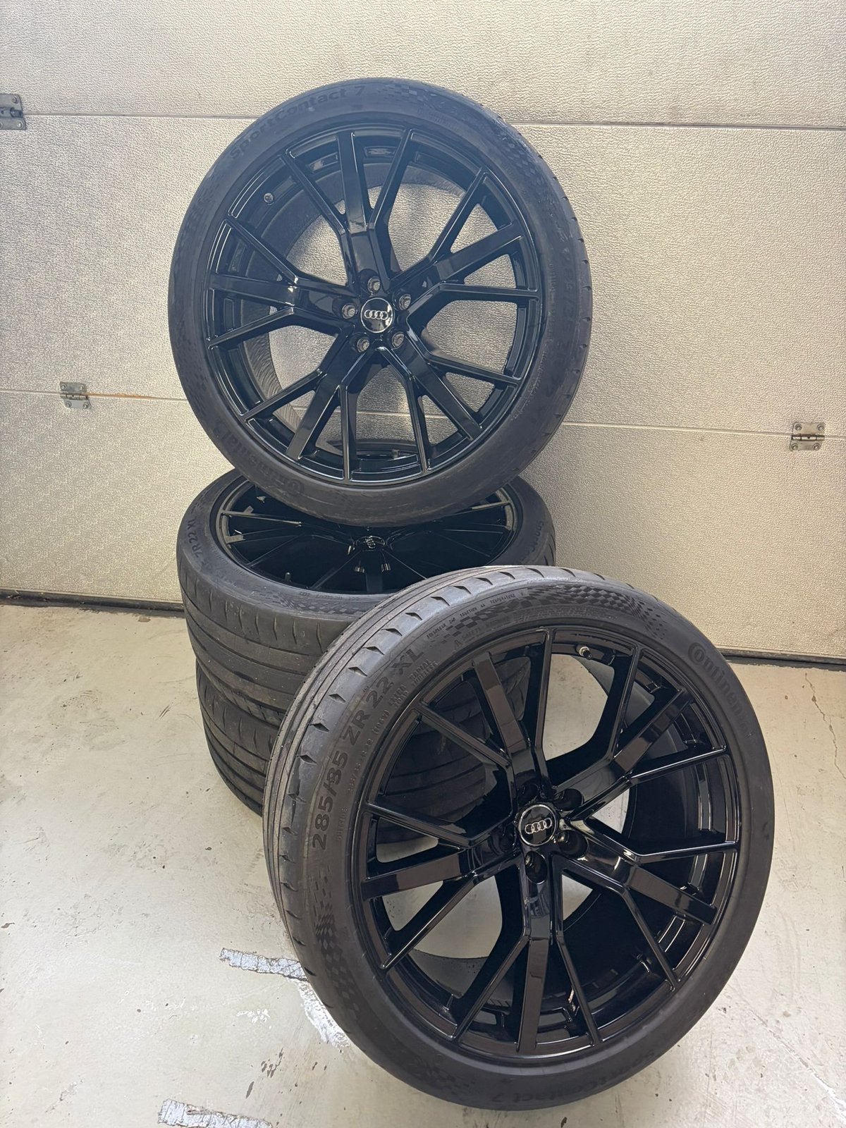 22inch GMP Gunner velgenset Audi Q7/Q8 E-Tron, Auto-onderdelen, Banden en Velgen, Ophalen, Gebruikt, 285 mm, Banden en Velgen