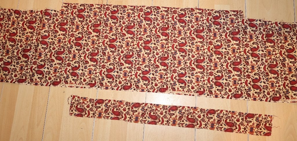 strook Veritable Java Hollandais katoen ( Vlisco), Nieuw, Ophalen of Verzenden, 30 tot 120 cm, Katoen
