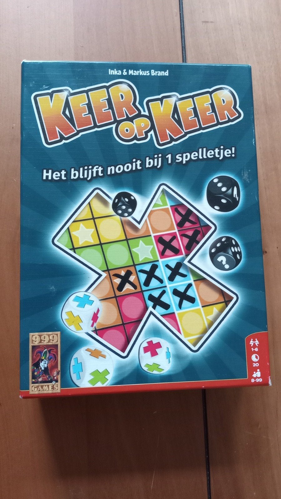 Keer op Keer  NIEUW, Vijf spelers of meer, Ophalen of Verzenden, Nieuw, 999 Games