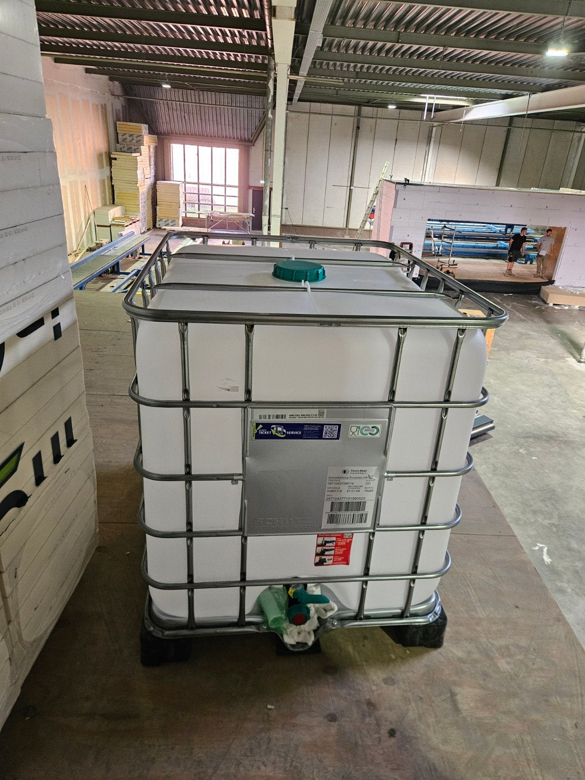 IBC container 1000 liter - Zo goed als nieuw, Ophalen, 100 cm of meer, 60 cm of meer, Bak of Kist