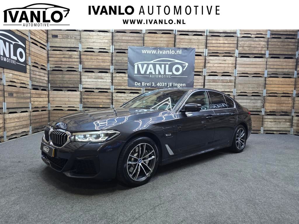 BMW 5-serie 530e Business Edition Plus HUD Navi LED Memory s, Auto's, 1998 cc, Achterwielaandrijving, Gebruikt, 4 cilinders