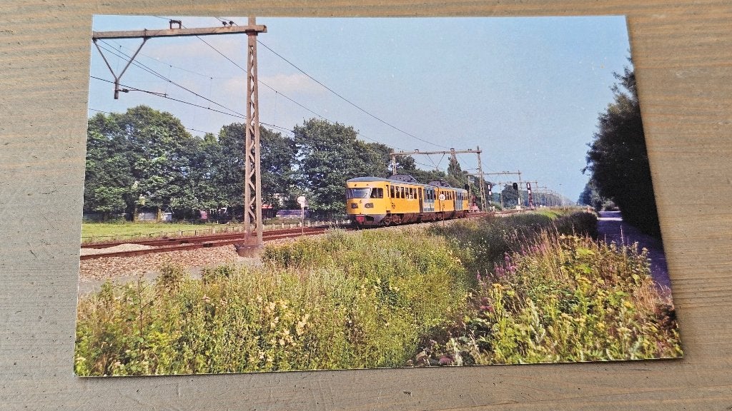 Foto TREIN NS Nederlandse Spoorwegen Diesel DE2 Plan X, Verzenden, Gebruikt, Trein, Overige typen