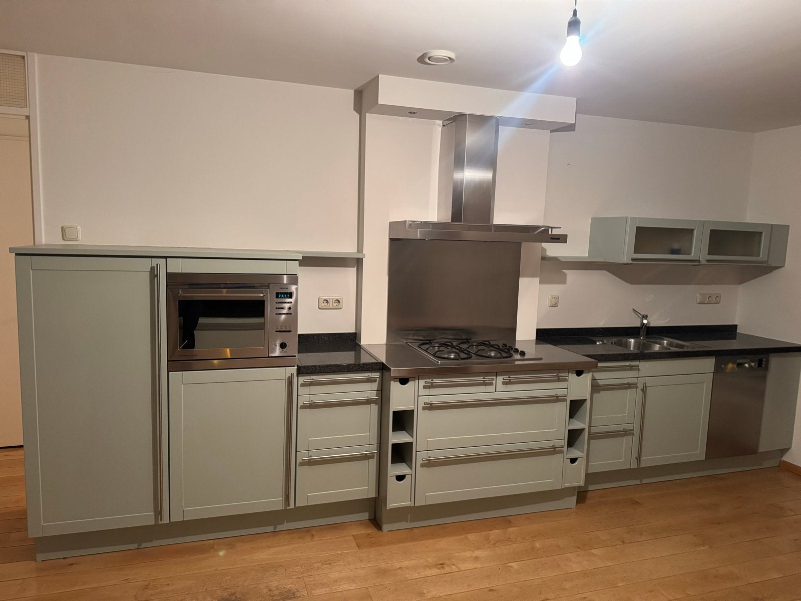 Complete keuken met Siemens en Bosch apparatuur, Ophalen, Gebruikt