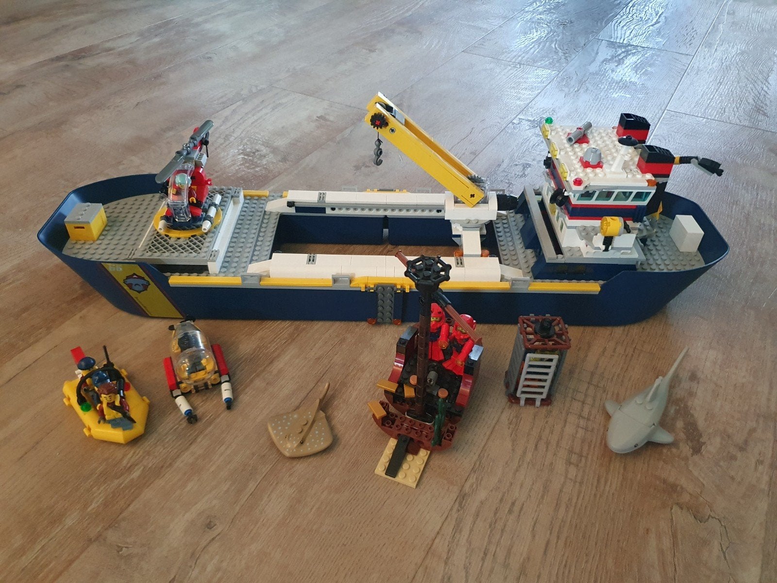 LEGO City Oceaan Onderzoekschip 60266, Ophalen, City, Lego, Zo goed als nieuw