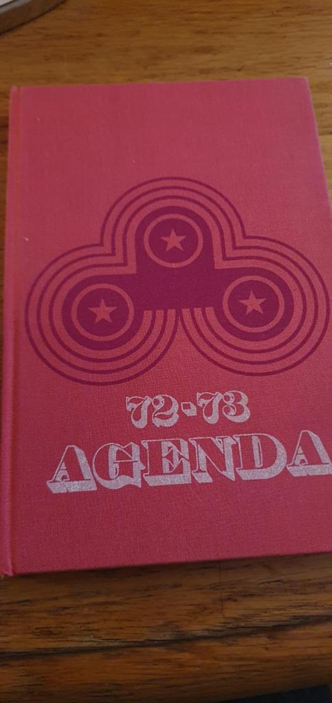 Retro vintage agenda nieuw uit 73-73, Ophalen of Verzenden, Huis en Inrichting