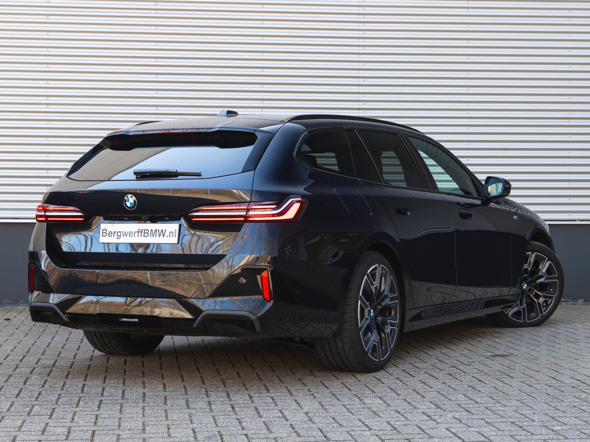 BMW 5 Serie Touring 540d xDrive M-Sport - Individual Leder -, Auto's, Gebruikt, 2993 cc, 24 maanden, Zwart