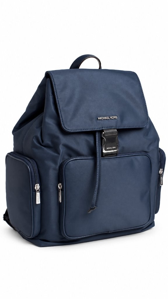 Michael Kors Khai Large rugzak navy nieuw met labels, Verzenden, Nieuw, Blauw, Overige typen