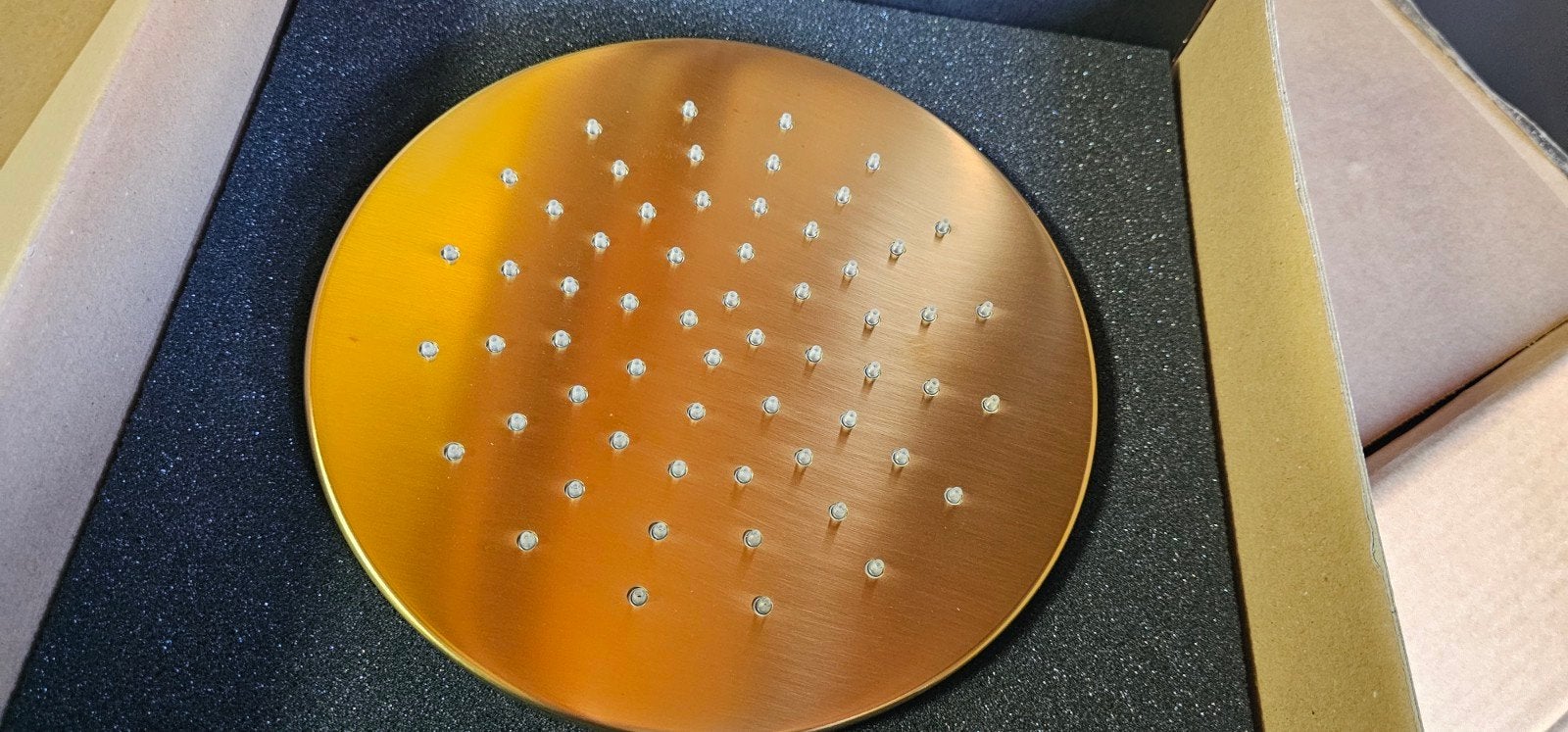 Radomonte Soffione Tondo douchekop 225mm brons SOF1BS, Ophalen of Verzenden, Nieuw, Douche