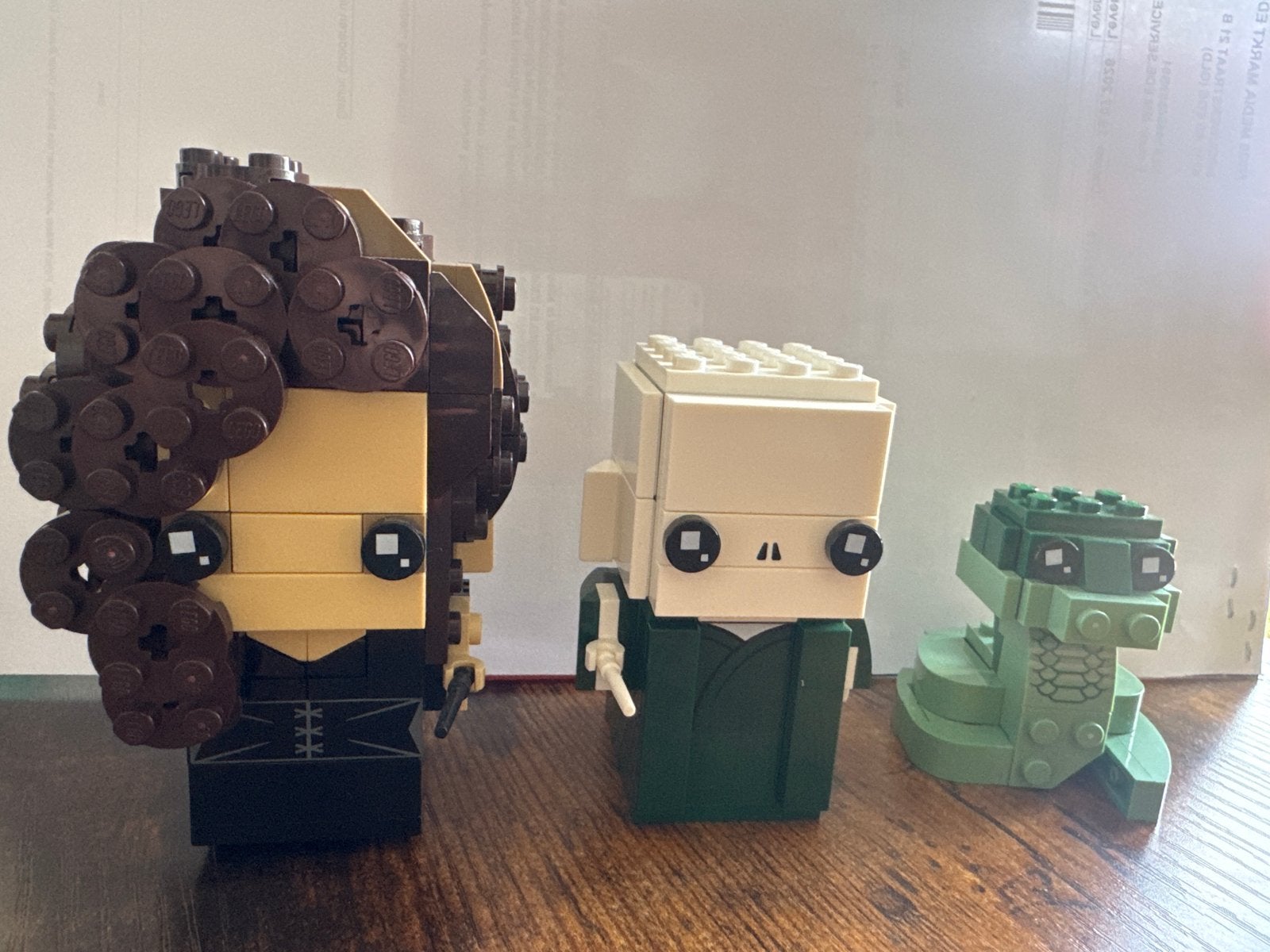 LEGO Harry Potter BrickHeadz Hagrid, Voldemort & Nagini, Ophalen of Verzenden, Zo goed als nieuw, Overige merken