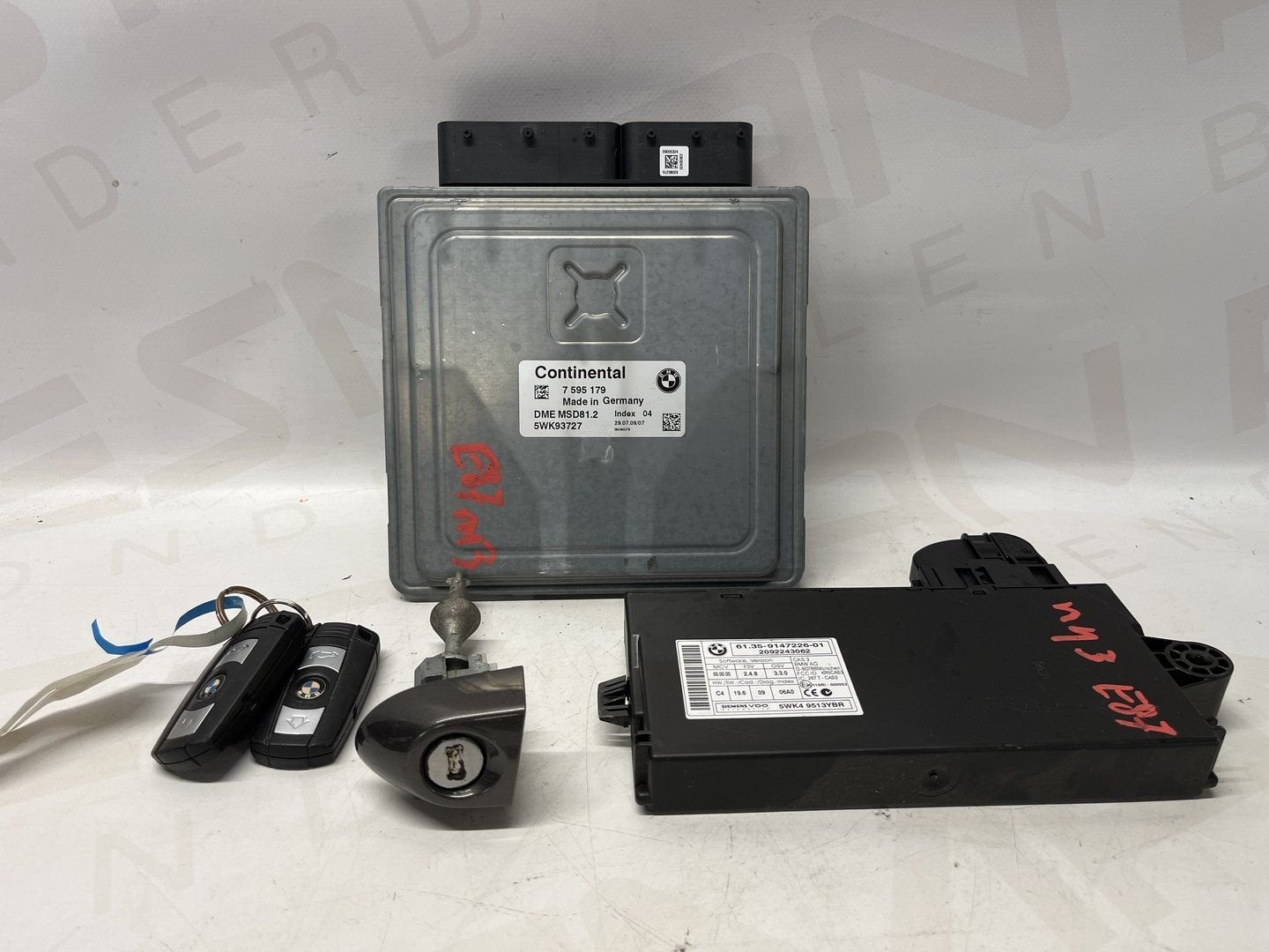 Computer motormanagement set N43B20A BMW 7595179, Auto-onderdelen, Gebruikt, -, -, Ophalen of Verzenden