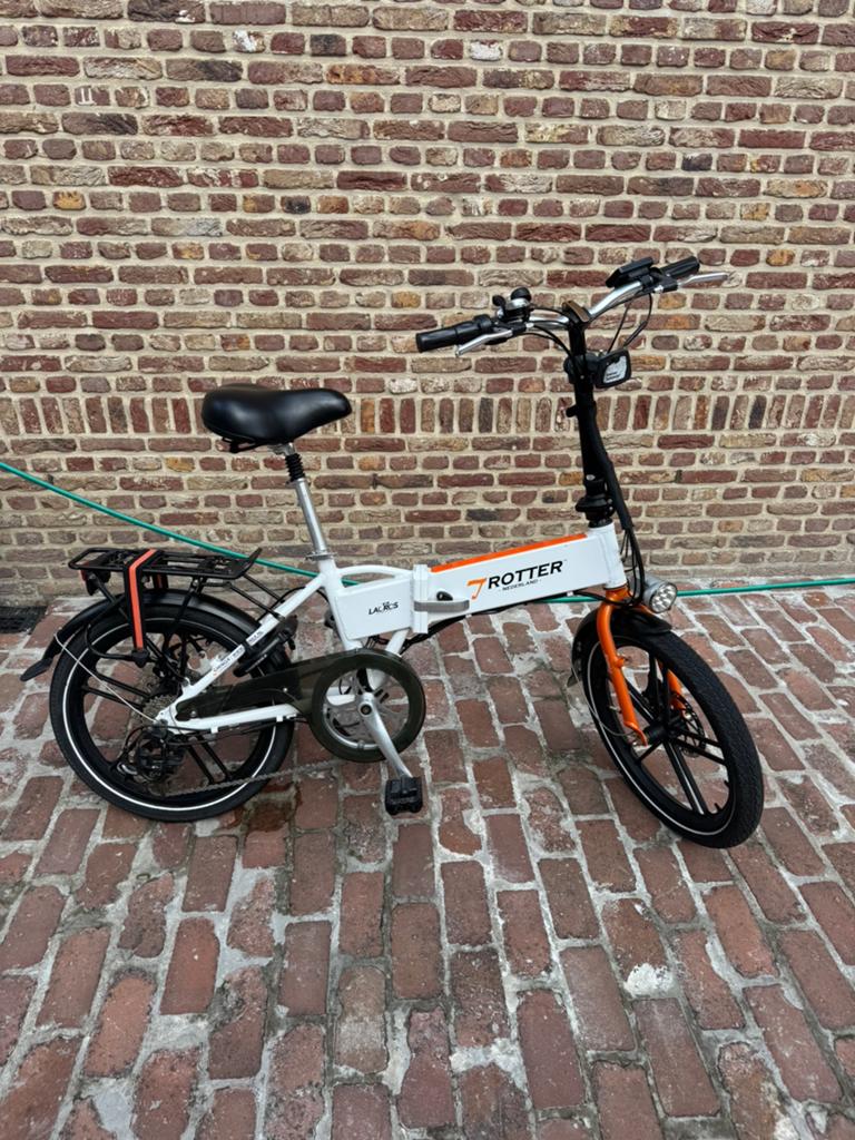 Lacros Trotter elektrische vouwfiets, Gebruikt, Versnellingen, Schijfrem, Ophalen