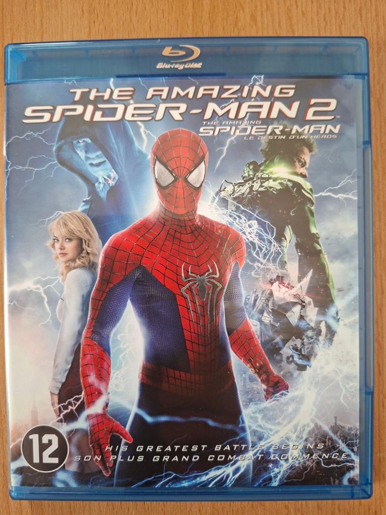 The Amazing Spider-Man 2 Blu-ray, Cd's en Dvd's, Blu-ray, Ophalen of Verzenden, Zo goed als nieuw, Actie