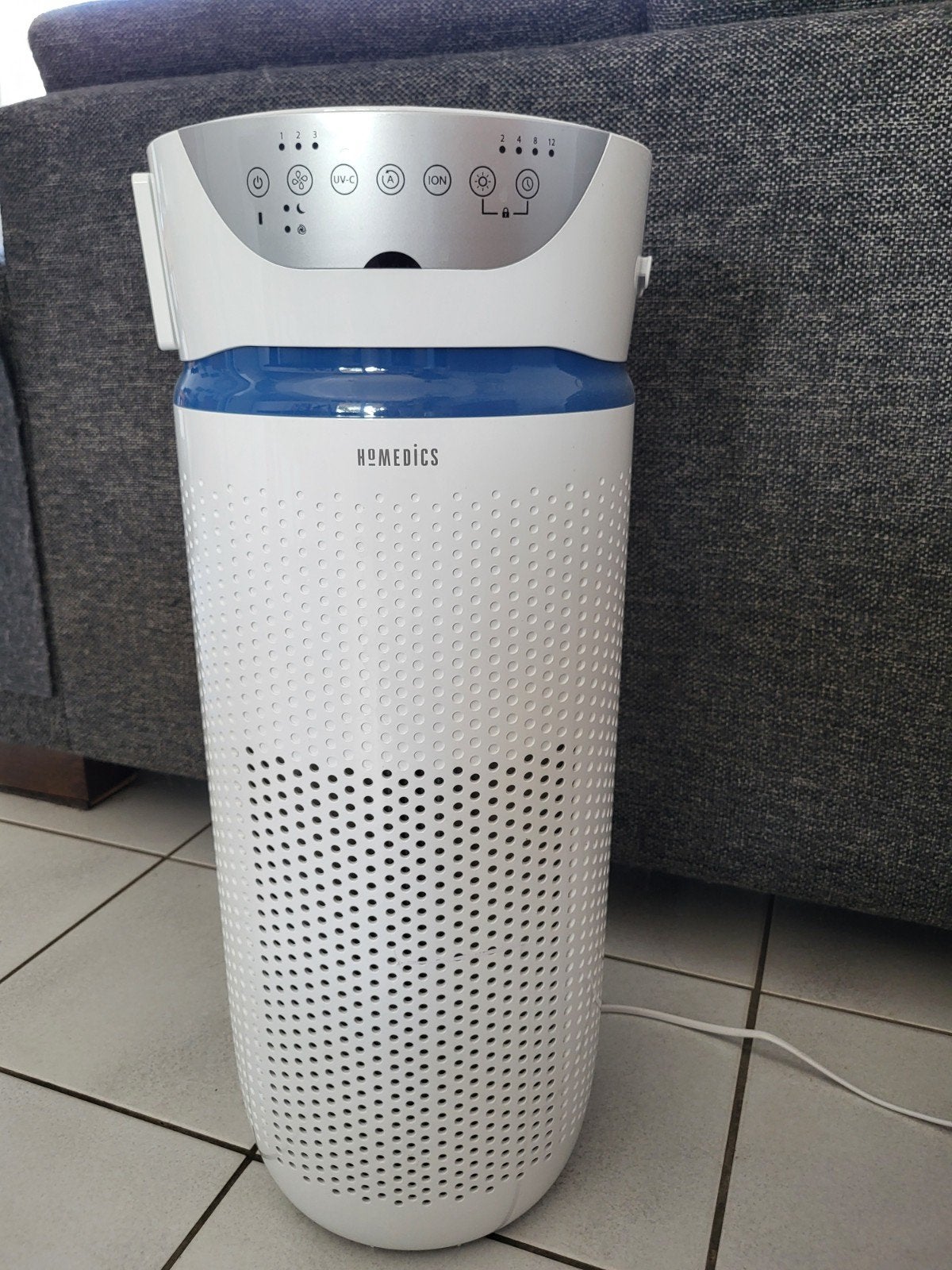 Homedics TotalClean Deluxe 5-in-1 Luchtreiniger HEPA UV, Ophalen of Verzenden, Zo goed als nieuw, Luchtreiniger