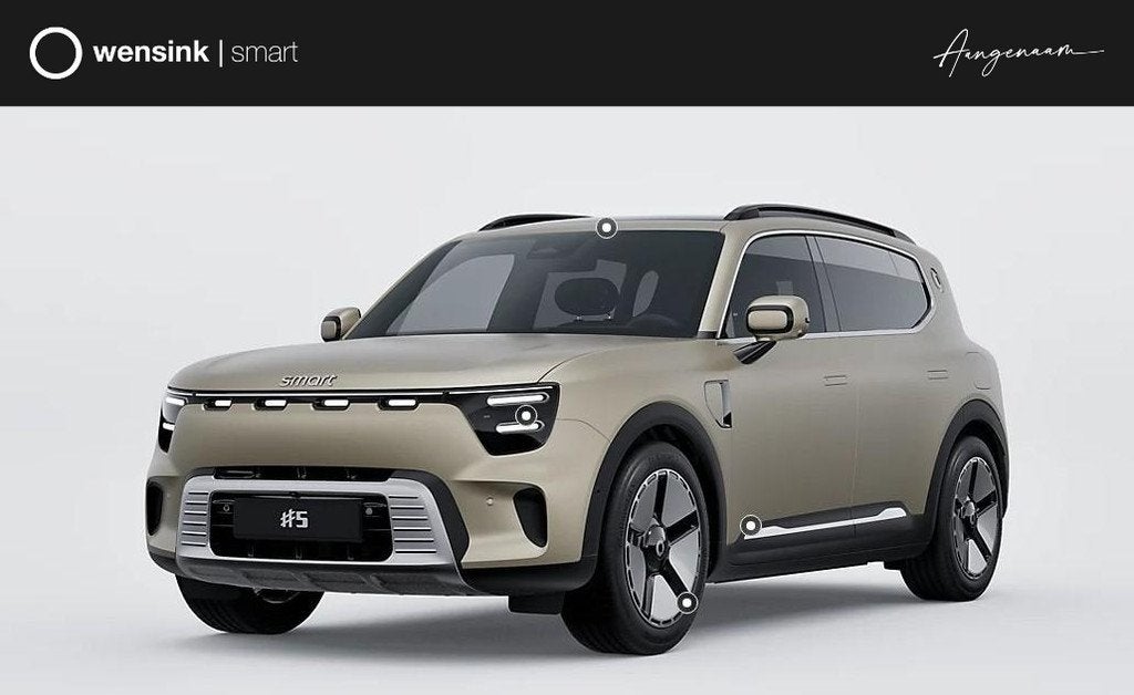 Smart #5 Premium 100 kWh | Warmtepomp | Sennheiser Audio | H, Auto's, Smart, Bedrijf, Te koop, Overige modellen, 360° camera, ABS