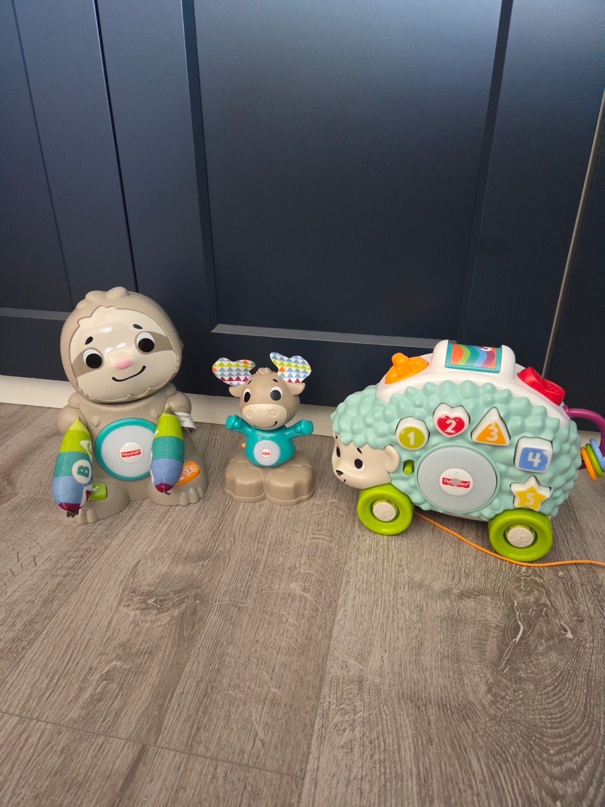 Fisher Price Linkimals Set van 3 - Zingende Dieren, Ophalen, Gebruikt, Speelset, Met licht