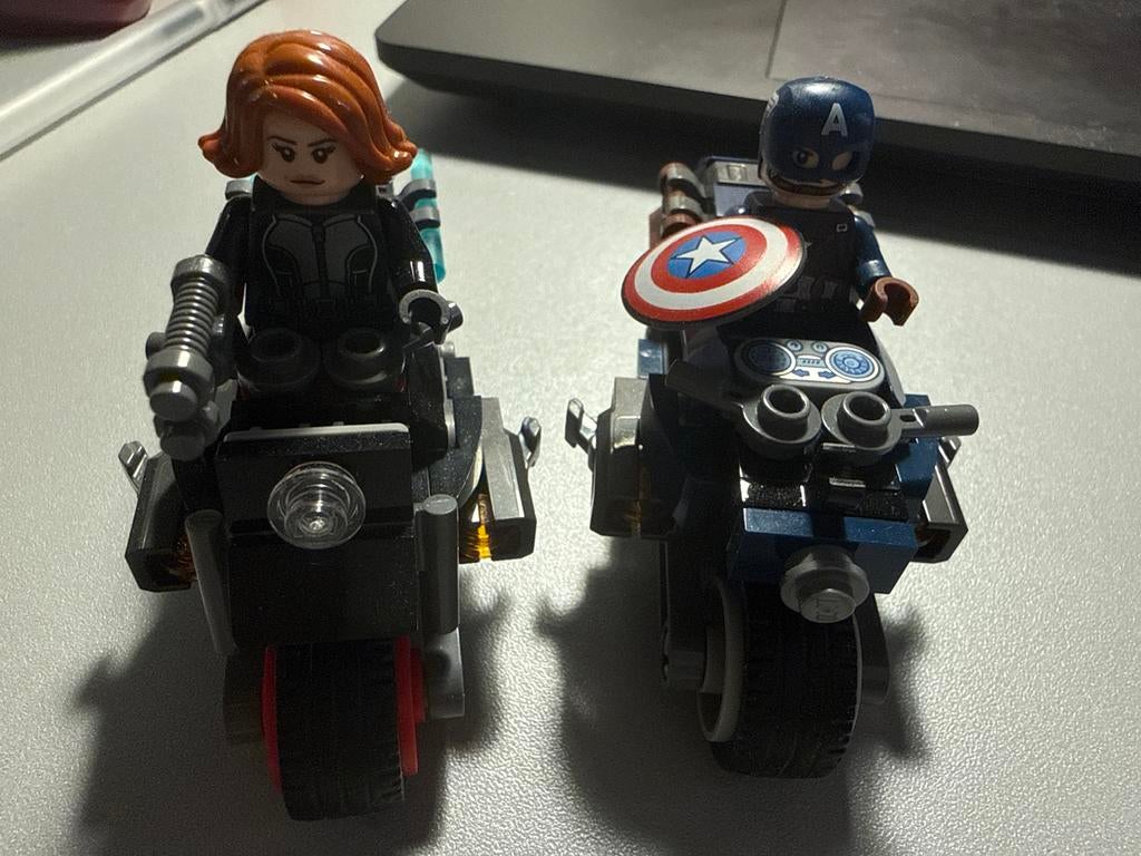 LEGO Marvel Super Heroes Black Widow & Captain America, Ophalen of Verzenden, Zo goed als nieuw, Jongen of Meisje