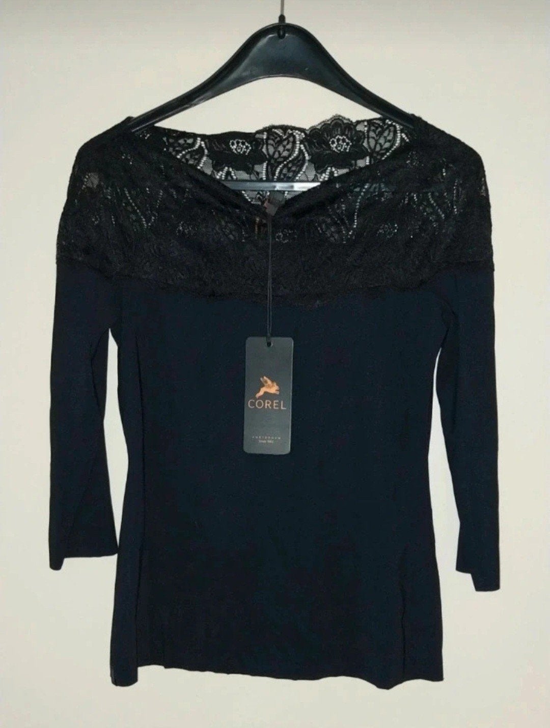 Nieuwe top Corel Amsterdam maat 38, Maat 38/40 (M), Corel Amsterdam, Zwart, Nieuw