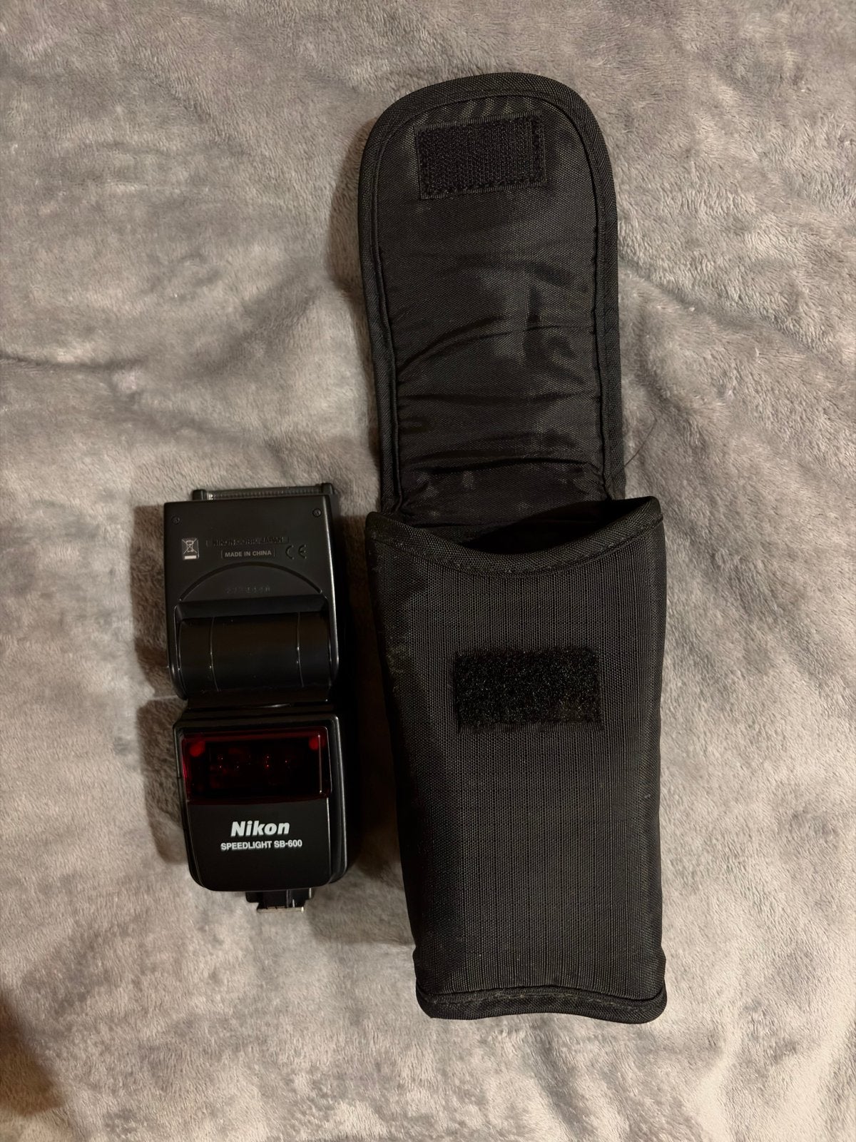Nikon Speedlight SB-600 Externe Flitser met Tasje, Audio, Tv en Foto, Fotografie | Flitsers, Inclusief tas/hoes, Externe flitser