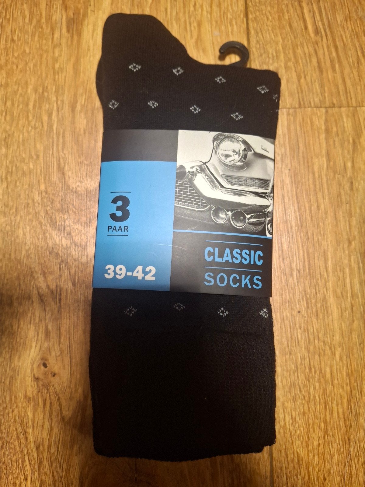 Nieuwe Classic Socks - 3 paar - Maat 39-42, Kleding | Heren, Sokken en Kousen, Classic Socks, Zwart, Nieuw, Ophalen of Verzenden