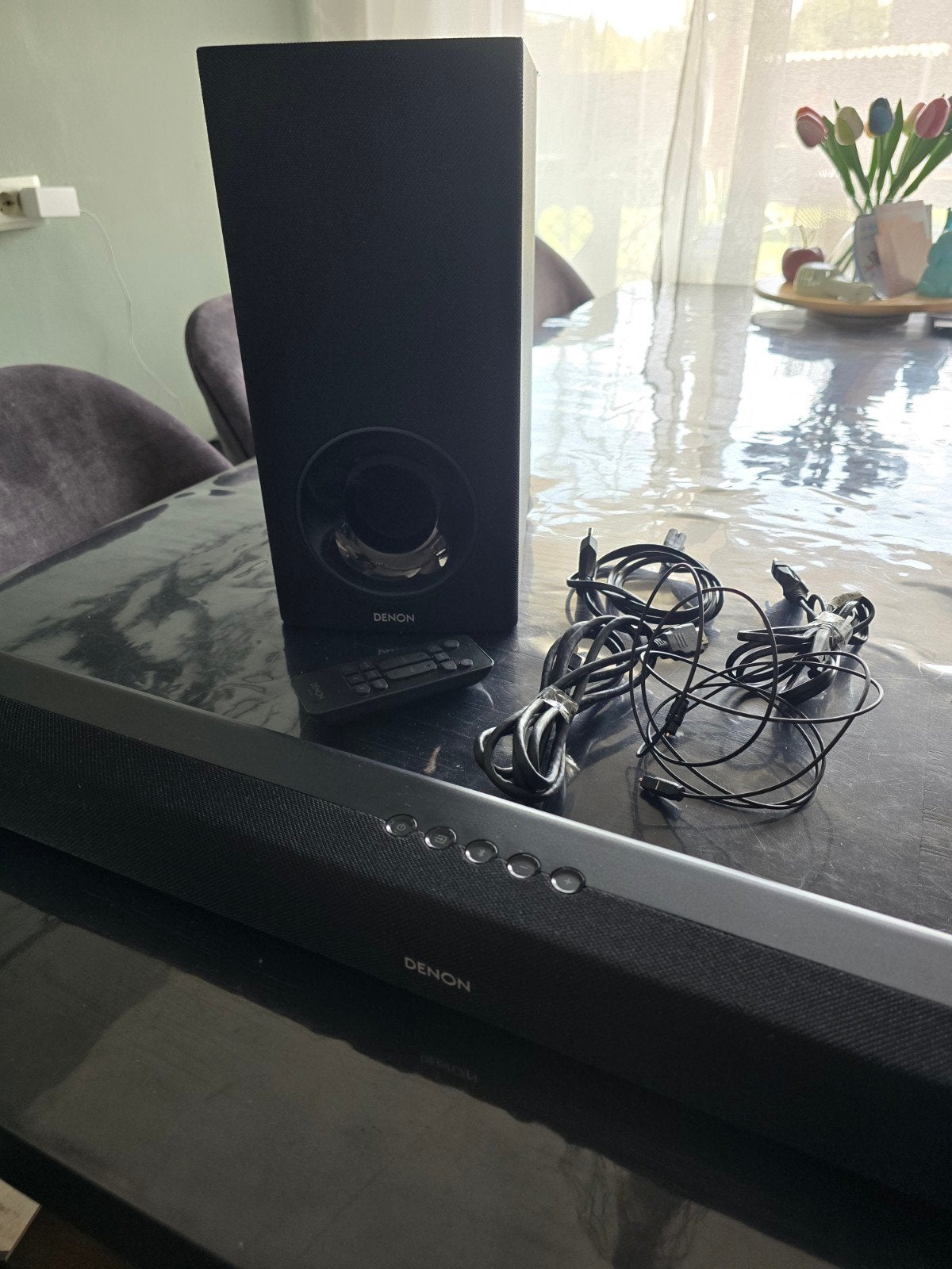 Denon DHT-S316 Soundbar met subwoofer (defect), Ophalen, Bluetooth, Niet werkend