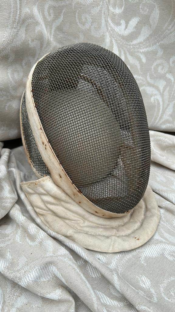 Antiek schermmasker, Ophalen of Verzenden