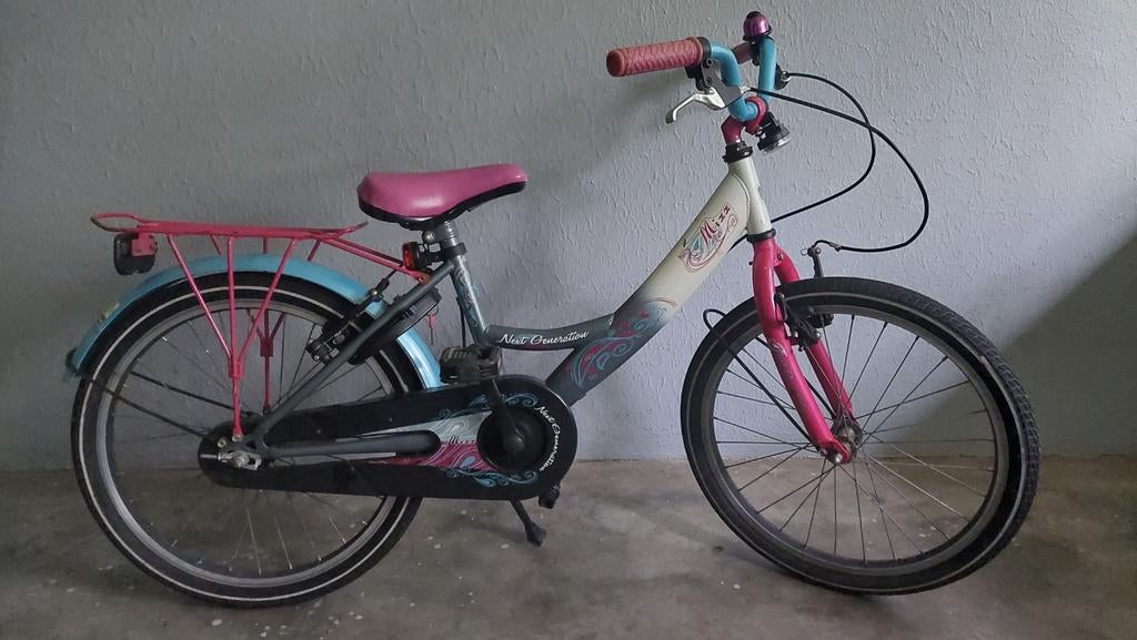 20 inch meisjes fiets, Ophalen of Verzenden, Gebruikt, 20 inch