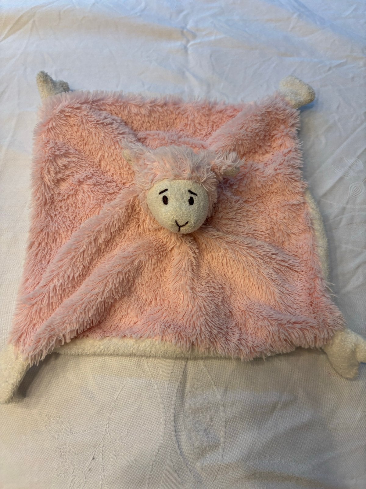 Happy Horse lammy schaap doekje tut knuffel lapje rose!, Overige karakters, Ophalen of Verzenden, Zo goed als nieuw, Middelgroot (20 tot 80 cm)