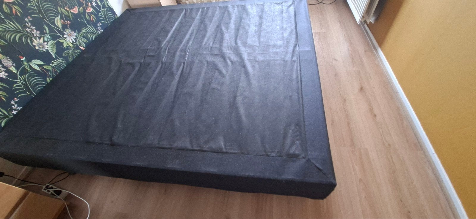 Boxspring onderstel 180x200 cm - Zwart, Ophalen, Gebruikt, Zwart, Tweepersoons