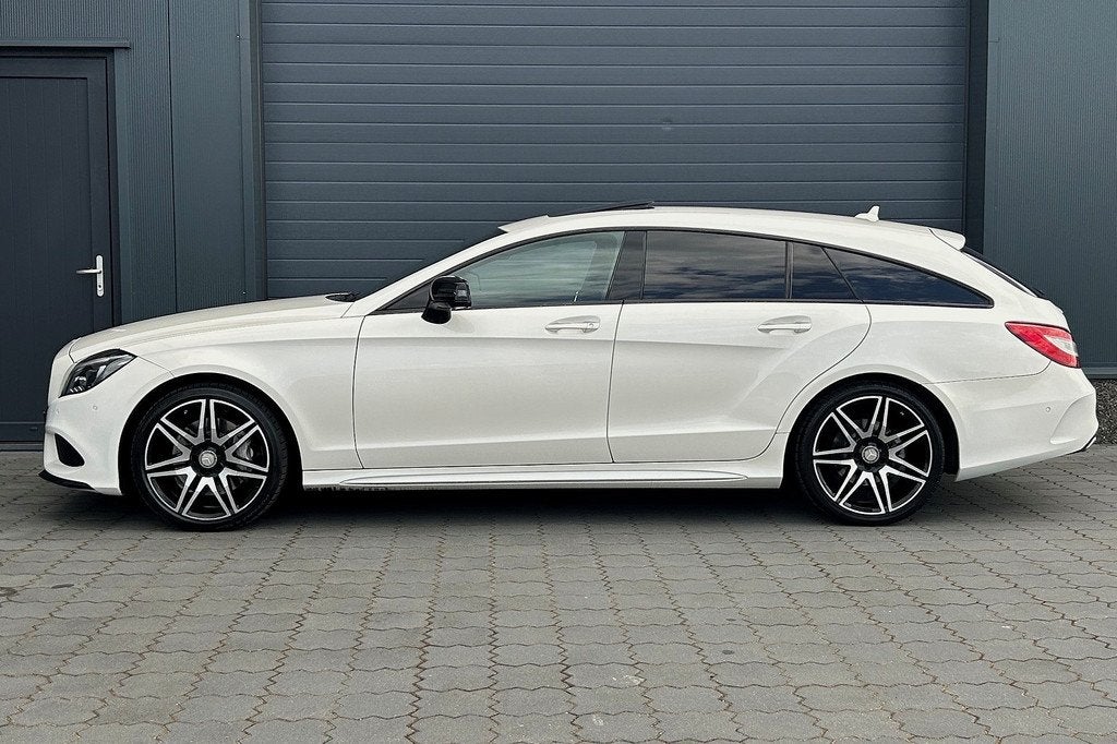 Mercedes-Benz CLS-Klasse Shooting Brake 350 d AMG-Line SCHUI, Auto's, Mercedes-Benz, Automaat, Achterwielaandrijving, Gebruikt