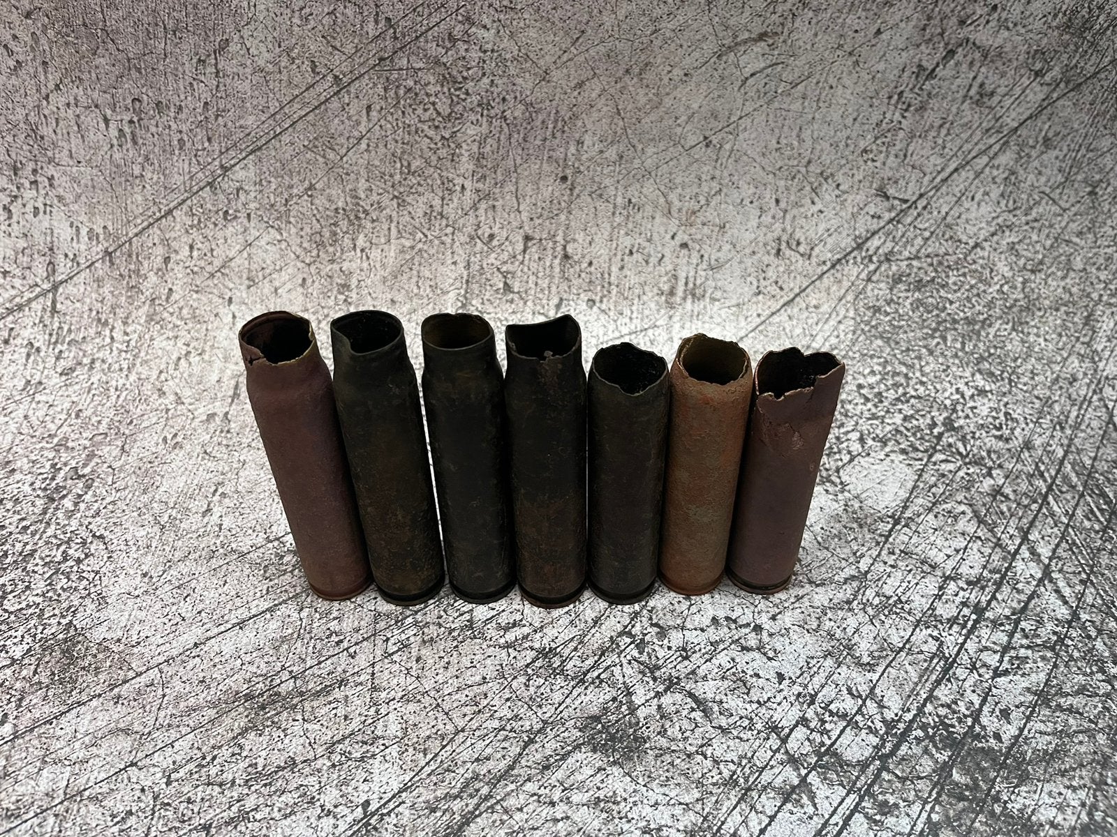Militaria WO2 20mm hulzen, Ophalen of Verzenden, Overige soorten, Overige gebieden, Hulzen of Bodemvondsten